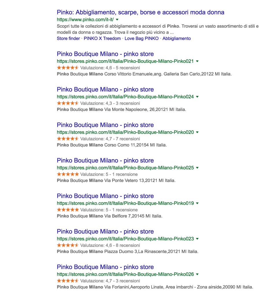 CASE STUDY Pinko