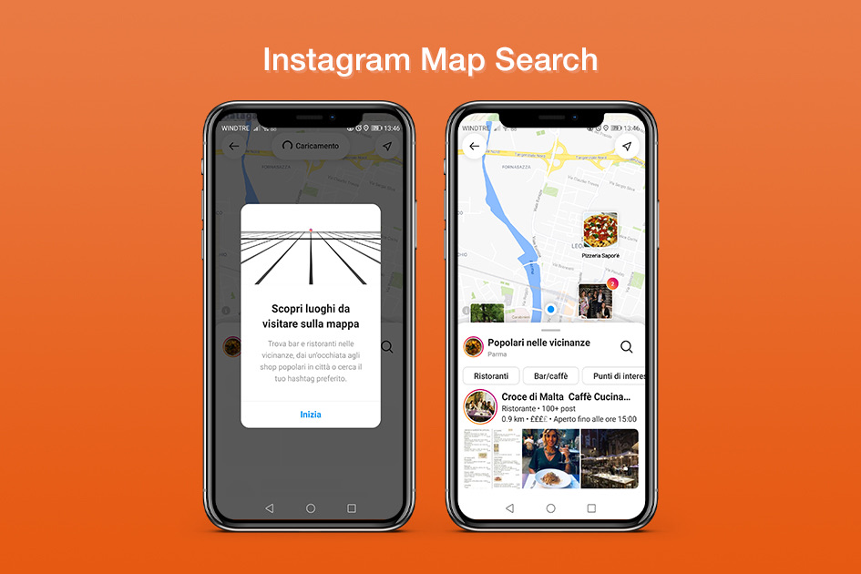 Instagram introduces the Local Search Map, even more visibility for local businesses
