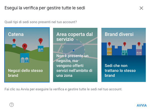 Avvio procedura di verifica collettiva dell’account